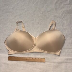 Catherines Intimates Bra 46DDD Full Coverage Smooth No‎ Wire Comfort Beige